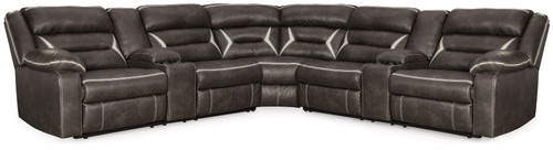 Kincord Midnight 3-Piece Power Reclining Sectional