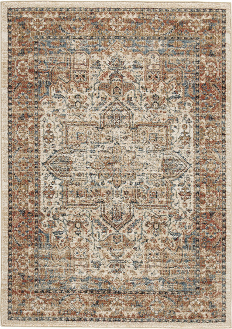 Jirair Light Brown Medium Rug