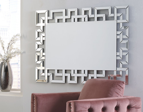 Jasna Metallic Accent Mirror