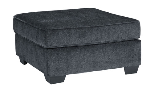 Altari Dark Gray Oversized Accent Ottoman