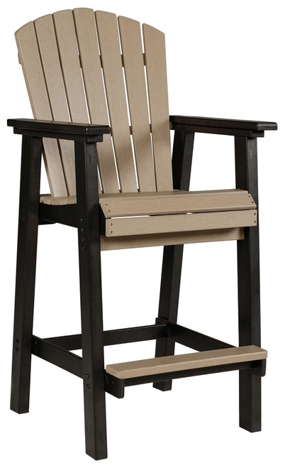 Fairen Trail Black/Driftwood Tall Barstool