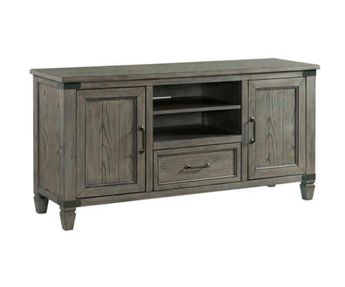 FOUNDRY 60" MEDIA CONSOLE - BRUSHED PEWTER