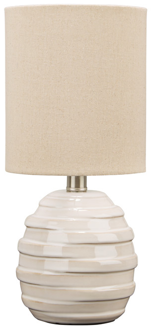 Glennwick White Ceramic Table Lamp