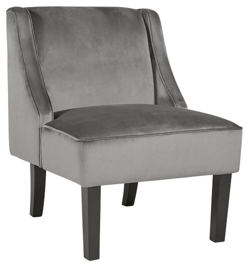 Janesley Dark Gray Accent Chair