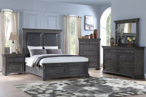 BRONSON 4-PC BEDROOM SET - KING