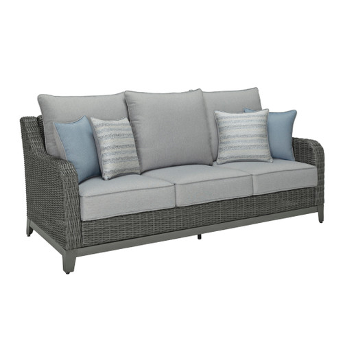 Elite Park Gray Sofa/Couch With Cushion