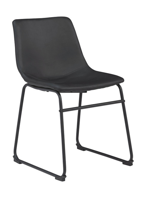 Centiar Black Dining Upholstered Side Chair