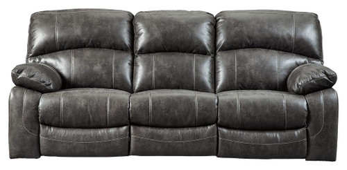 Dunwell Steel Power Reclining Sofa/Couch With Adj Headrest