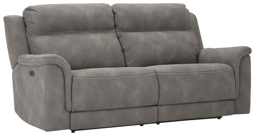 Next-gen Slate 2 Seat Power Reclining Sofa/Couch Adj Hdrest