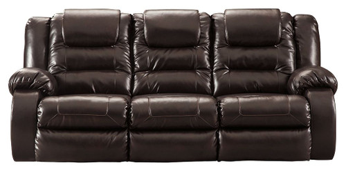 Vacherie Chocolate Reclining Sofa/Couch