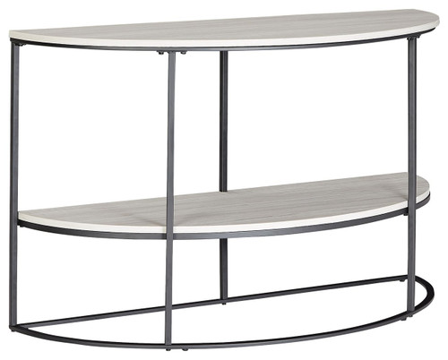 The Eirdale Black Console Sofa Table is available at Complete