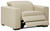 Texline Sand Power Recliner/Adj Headrest