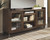 Starmore Brown 2 Pc. 70'' TV Stand With Faux Firebrick Fireplace Insert