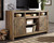 Sommerford Brown LG TV Stand W/Fireplace Option