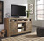 Sommerford Brown LG TV Stand W/Fireplace Option