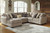 Pantomine Driftwood Laf Corner Chaise, Armless Loveseat, Wedge, Raf Loveseat Sectional