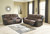 Earhart Chestnut 3 Pc. Reclining Sofa, Loveseat, Rocker Recliner