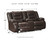 Vacherie Chocolate 3 Pc. Reclining Sofa, Loveseat, Rocker Recliner