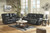 Calderwell Black 2 Pc. Reclining Sofa, Loveseat