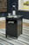 Treytown Black Chair Side End Table