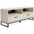 Socalle Light Natural Medium TV Stand Vinyl-Wrapped