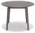 Shullden Gray Round Drm Drop Leaf Table