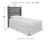 Baystorm Gray Twin Panel Headboard