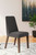 Lyncott Charcoal/Brown Dining Uph Side Chair (Set of 2)