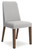 Lyncott Light Gray/Brown Dining Uph Side Chair (Set of 2)