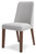 Lyncott Light Gray/Brown Dining Uph Side Chair (Set of 2)