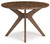 Lyncott Brown Round Dining Room Table