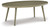 Swiss Valley Beige Oval Cocktail Table