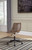Gerdanet Light Brown 2 Pc. L-shaped Home Office Desk With Swivel Chair