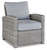 Naples Beach Light Gray Lounge Chair W/Cushion