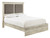 Cambeck Whitewash King Upholstered Panel Bed