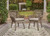 Beach Front Beige Arm Chair With Cushion (Set of 2)