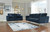 Macleary Navy 2 Pc. Sofa/Couch/Couch, Loveseat