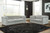 Josanna Gray 2 Pc. Sofa/Couch/Couch, Loveseat