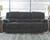Draycoll Dark Gray 3 Pc. Reclining Sofa/Couch/Couch, Loveseat, Rocker Recliner