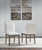 Anibecca Gray/Off White 7 Pc. Dining Room Table, 4 Side Chairs, Bench, Server