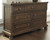 Flynnter Medium Brown 6 Pc. Dresser, Mirror, California King Panel Bed With 2 Storage Drawers, Nightstand