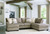 Creswell Stone 4 Pc. Right Arm Facing Corner Chaise 2 Pc Sectional, Accent Chair, Ottoman