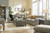 Dramatic Granite 4 Pc. Sofa/Couch/Couch, Loveseat, Chair And A Half, Ottoman