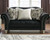 Harriotte Black 4 Pc. Sofa/Couch/Couch, Loveseat, Chair, Accent Ottoman