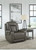 Card Player Smoke 3 Pc. Power Reclining Sofa/Couch/Couch, Loveseat, Recliner