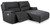 Henefer Midnight 2-Piece Power Reclining Sectional With Raf Pwr Reclining Back Chaise