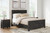 Nanforth Two-tone Queen Panel Bed