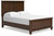 Danabrin Brown Full Panel Bed