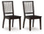 Charterton Brown Dining Room Side Chair (Set of 2)