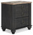 Nanforth Two-tone Two Drawer Night Stand